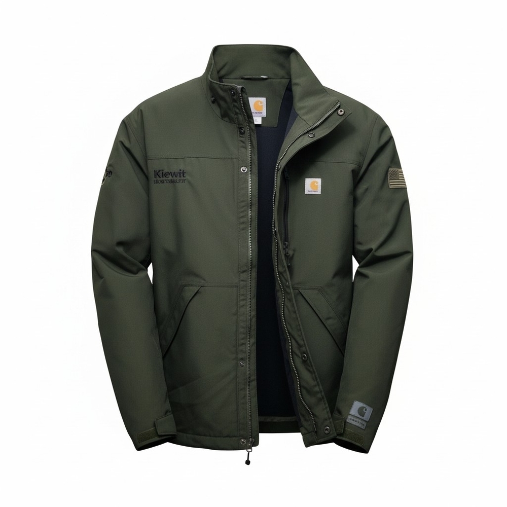 Carhartt Mens Storm Defender Waterproof Shoreline Wind Fighter Jacket Coat sz XL